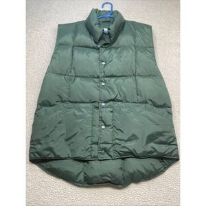Gander mountain‎ Green Puffer Vest Sleeveless Padded Insulated Quilted  Layering